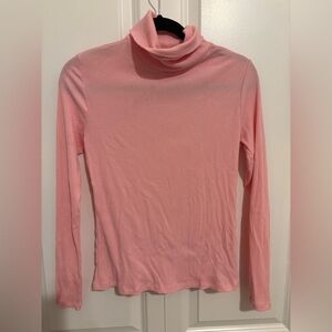 Old Navy Soft Pink Long Sleeve Turtleneck
